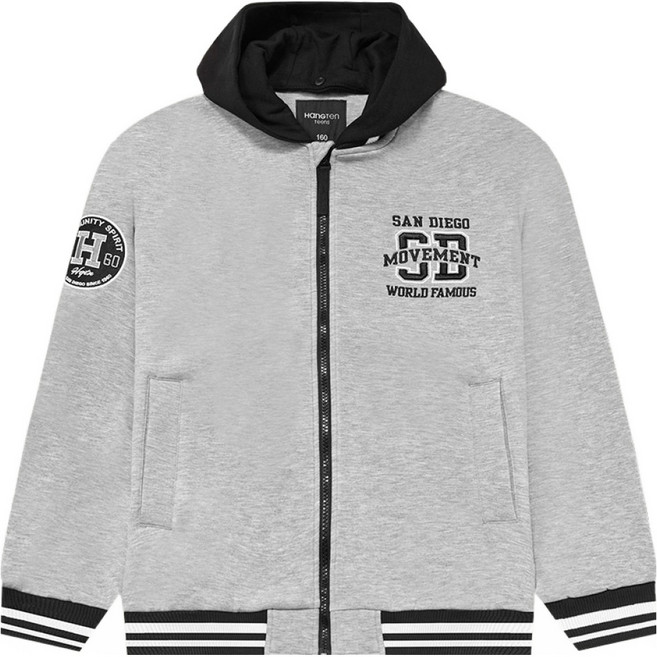행텐틴즈 아동용 후드 디테처블 네오테리 바시티 점퍼