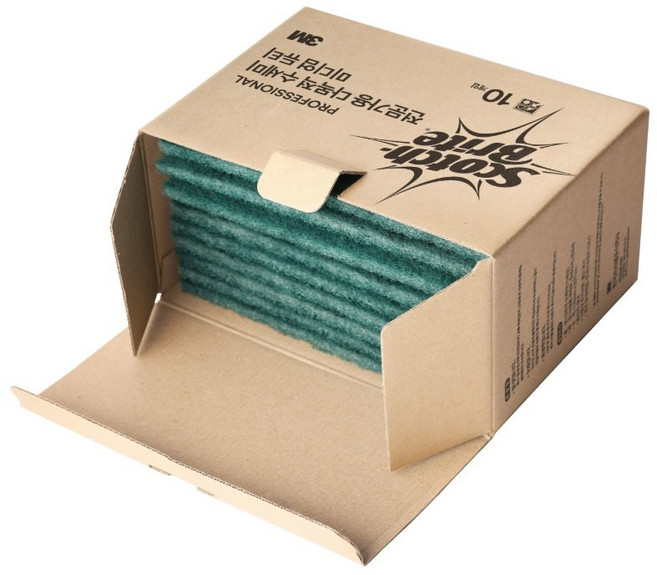 스카치브라이트 3M 전문가용 다목적수세미 미디엄듀티, 10개입, 1개