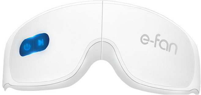 e-fan 怡帆 ZF821 眼部按摩器 3D按摩 熱敷 3 Speeds Wireless 白色