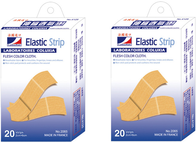 LaboRat 伸縮膠布, 20片, 2盒