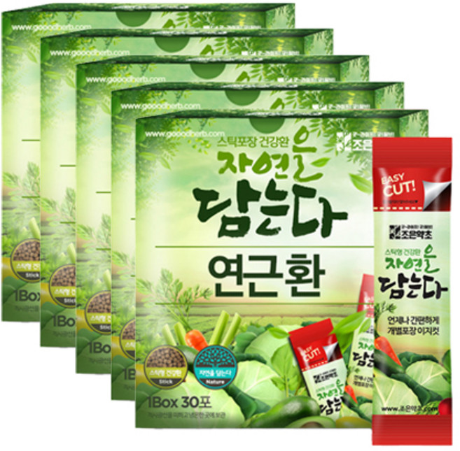 조은약초 스틱형 연근환, 150개, 3g