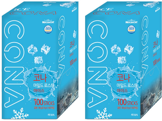 CONA 마일드로스트 아이스 원두커피믹스, 900mg, 100개입, 2개