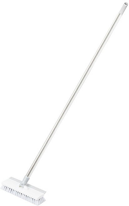 생활공식 듀얼 롱 스탠드 청소솔, 화이트, 1개