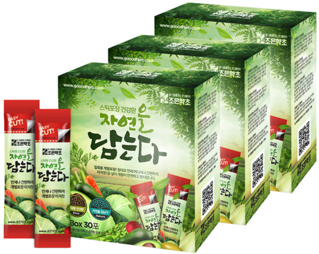 조은약초 함초환 스틱, 90g, 3개