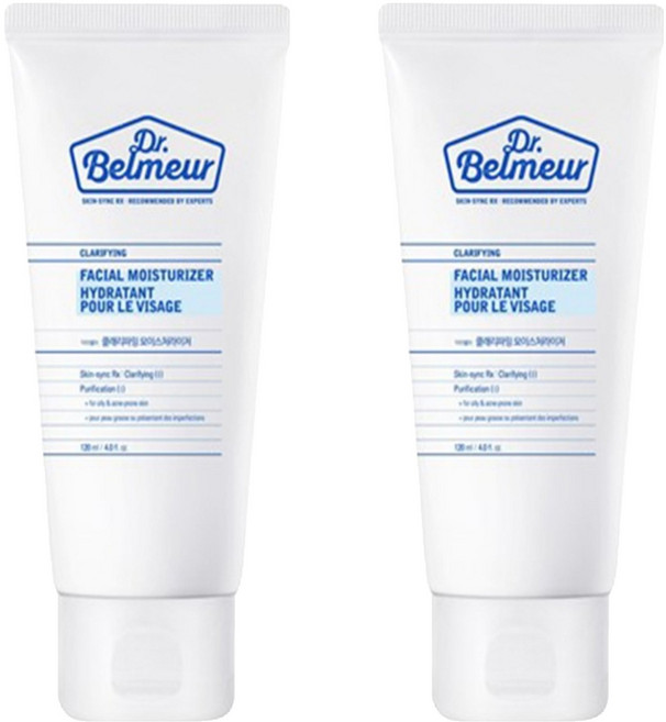 더페이스샵 닥터벨머 클래리파잉 모이스처라이저 로션, 120ml, 2개