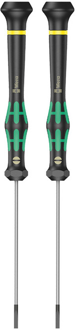 Wera 정밀일자드라이버 0.40 x 2.5 x 50, 2개