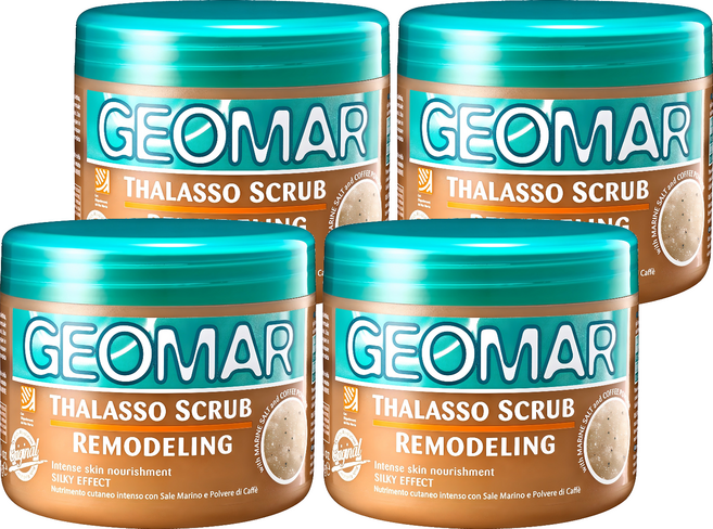 지오마 리모델링 바디스크럽, 600g, 4개