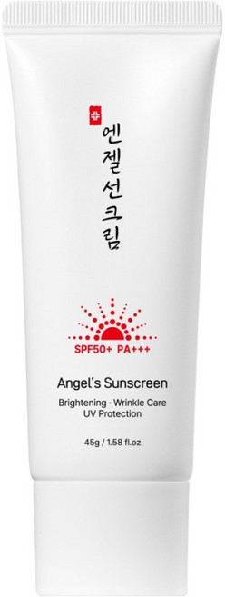 ANGELS 본코리아 엔젤 선크림 유브이 프로텍션 SPF50+ PA+++, 45g, 1개