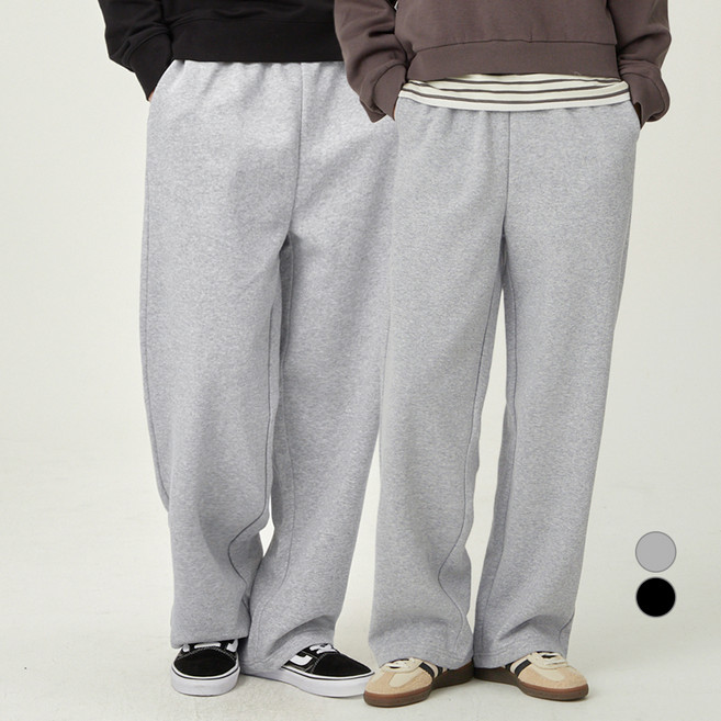 CARET 刷毛寬版運動褲