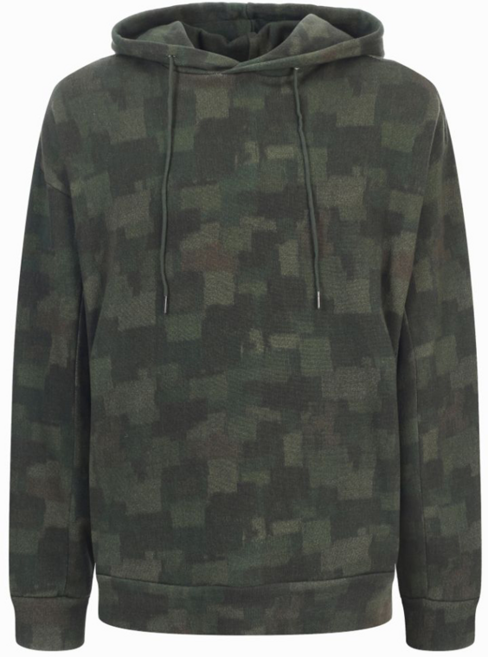 티아이포맨 남성용 카모플라쥬 후드풀오버티 M206MTS101M