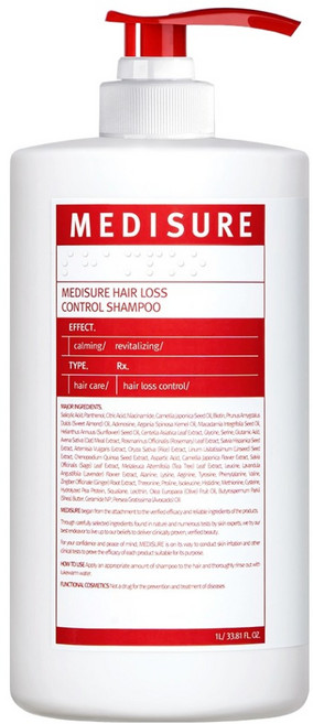 Medicure 脫髮症狀緩解洗髮水, 1瓶, 1L