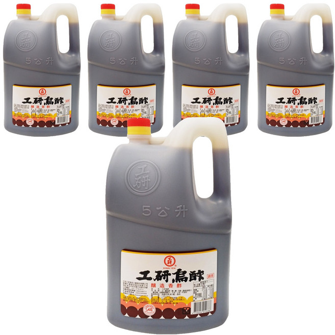 KONG YEN 工研 烏酢, 5L, 5桶