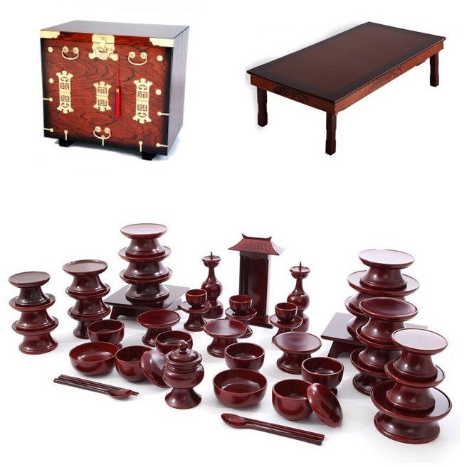 남원 문화재 오리목 제기 47p + 남원 오동나무 앞닫이 제기함 + 남원 춘향골 직교자상 80-120, 1세트