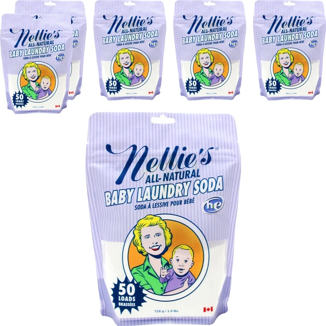 넬리 베이비 세탁세제, 6개, 726g - 쿠팡