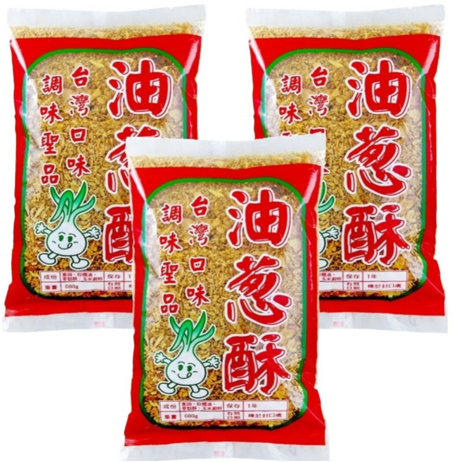 鑫農 AC油蔥酥, 600g, 3包