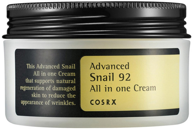 COSRX 台灣公司貨 92%全效修護蝸牛面霜, 100g, 1罐