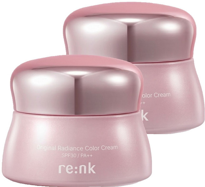 리엔케이 오리지널 래디언스 컬러크림 SPF30 PA++, 핑크, 40ml, 2개