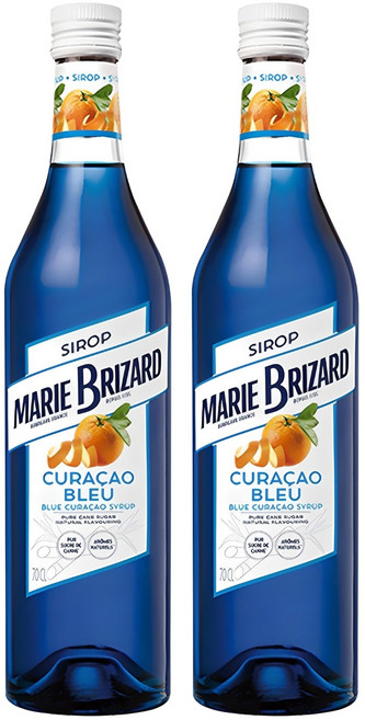 마리브리자드 블루큐라소 시럽, 700ml, 2개