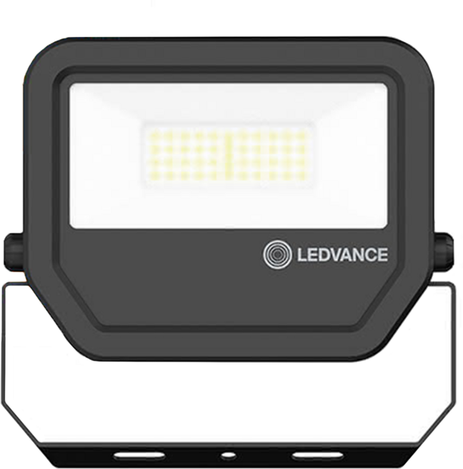 OSRAM 歐司朗 LED30W 277V 投光燈 IP65 晝白色, 燈泡色(3000K), 1個