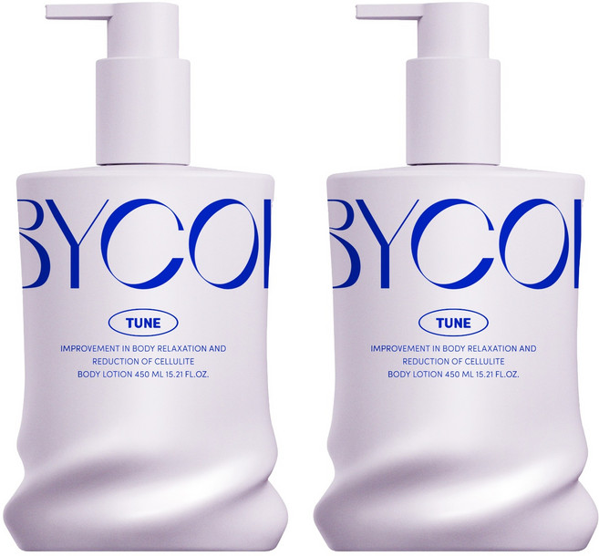 바이컬러 튠 탄력 바디로션, 450ml, 2개