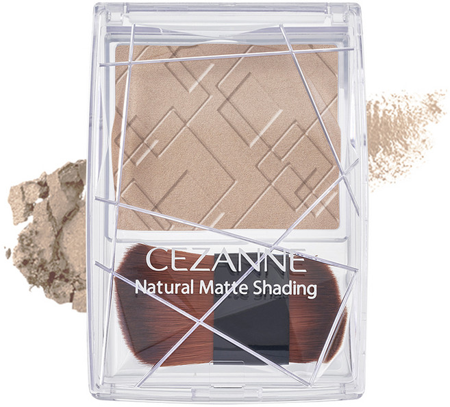 세잔느 내추럴 매트 쉐이딩 2.7g, 01 라이트 브라운, 1개
