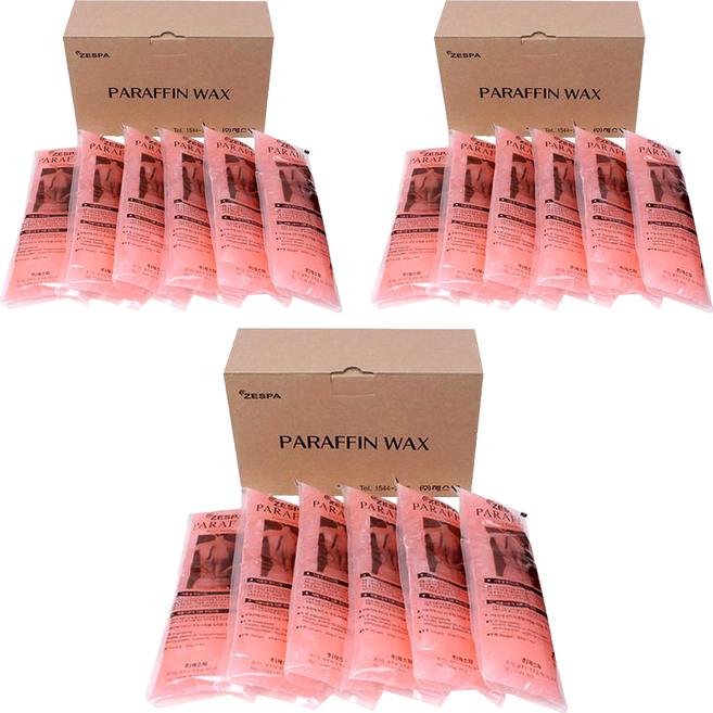 제스파 파라핀 왁스 아로마피치, 18개