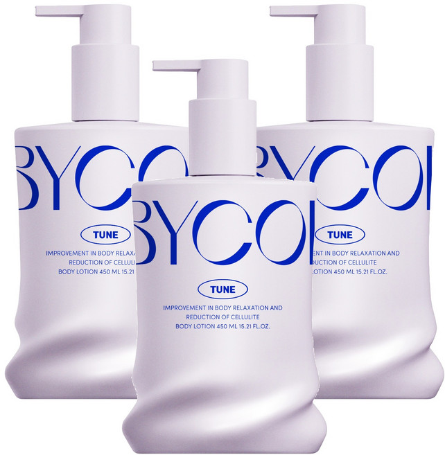 바이컬러 튠 탄력 바디로션, 450ml, 3개