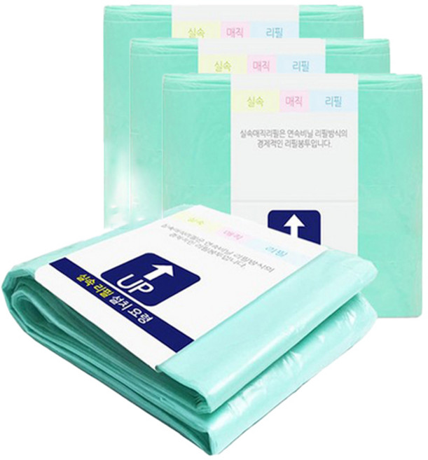 실속 매직 리필 봉투 M220, 9L, 30개