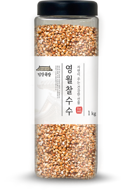 건강곡간 영월 찰수수, 1kg, 1개