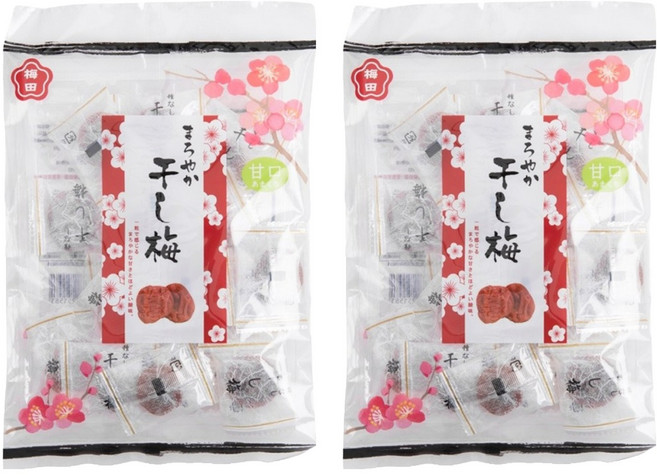 梅田 日式無籽梅干, 80g, 2袋