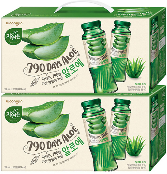 Nature is 蘆薈飲, 180ml, 24瓶