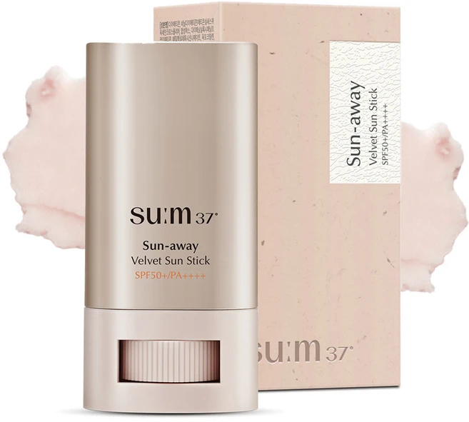 숨37도 선어웨이 벨벳 선스틱 SPF50+ PA++++, 18g, 1개 - 쿠팡