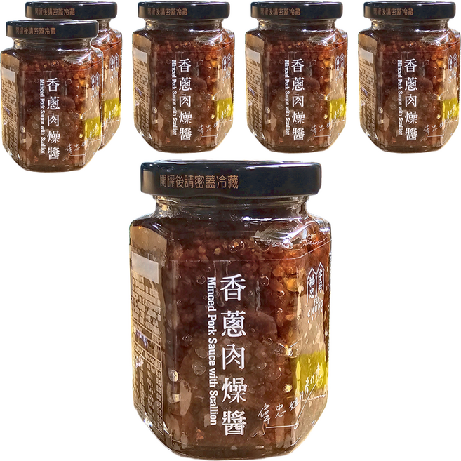 福忠字號 香蔥肉燥醬 180g, 6罐
