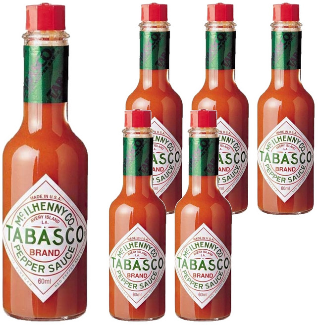 타바스코 핫소스, 60ml, 6개