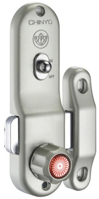 CHINYO 青葉牌 鋁門鎖 1000型鋁門鈎鎖 52mm/無鑰匙, 1個