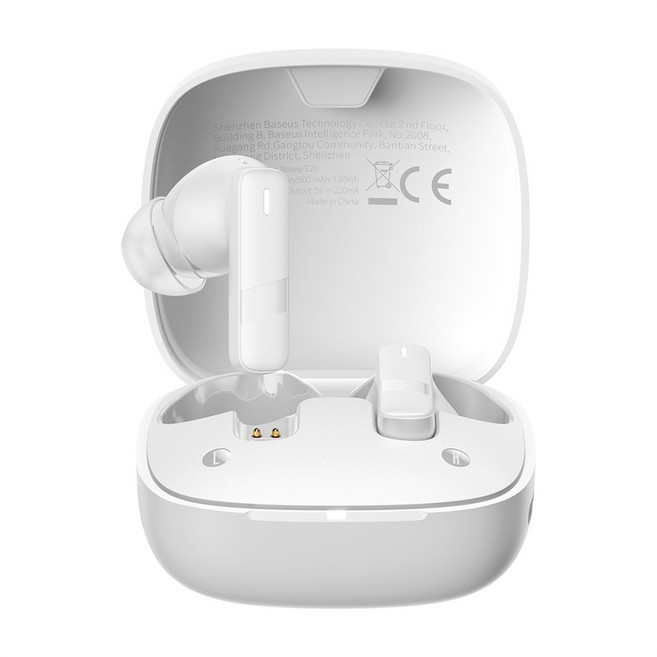 베이스어스 TWS 32시간 재생 방수 무선 이어폰 Baseus Bowie E20s 스텔라 화이트