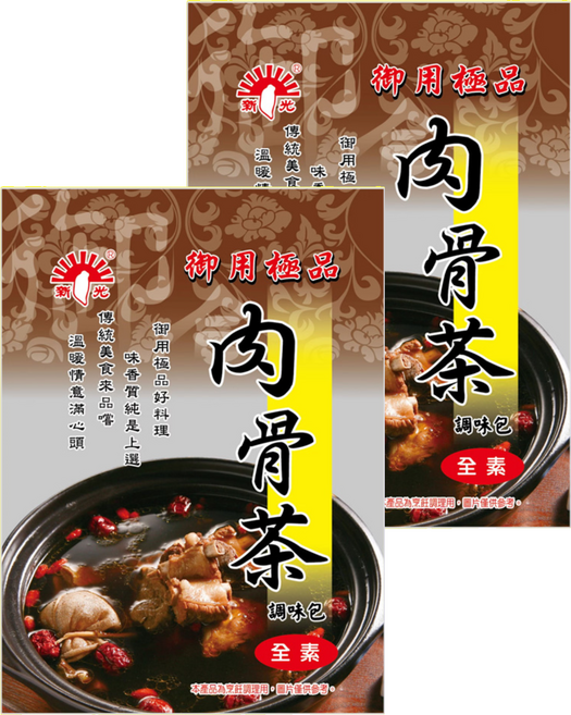 新光洋菜 肉骨茶調味包, 60g, 2包