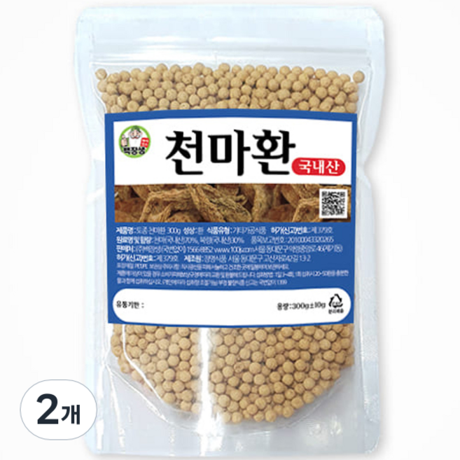백장생 토종 천마환, 2개, 300g