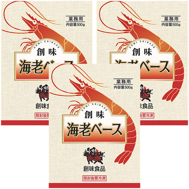 소미 에비베이스 양념 엑기스, 500g, 3개