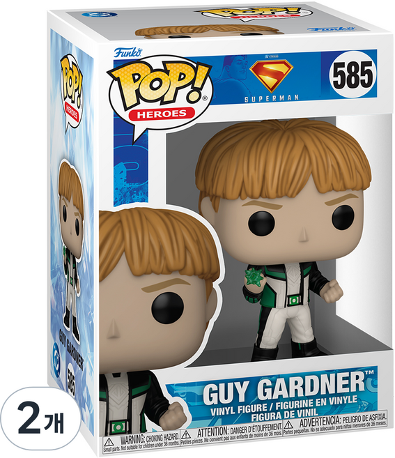 펀코 팝 슈퍼맨 2025 S2 가이 가드너 피규어 86645, 2개