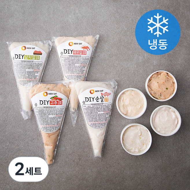 오뉴잇 DIY 어묵 200g x 4종 세트 (냉동), 800g, 2세트