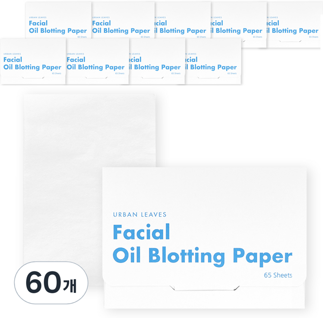 어반리브즈 포켓 마 기름종이, 65매입, 60개