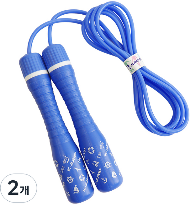 김수열줄넘기 뉴롱키 SY-004, 파랑, 2개