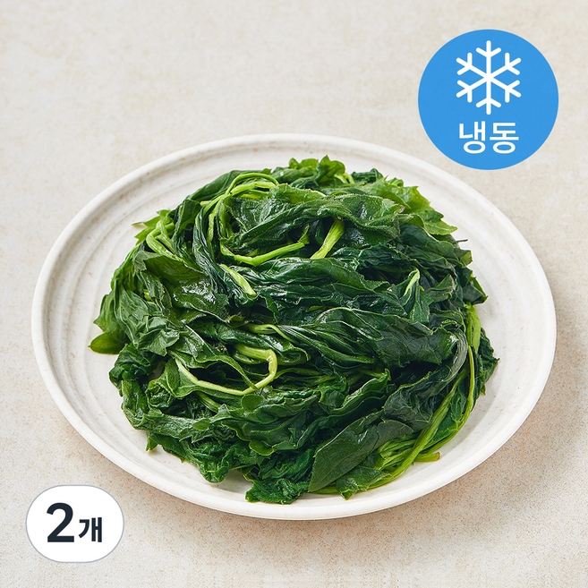나물투데이 국내산 데친 참취나물 (냉동), 2개, 250g