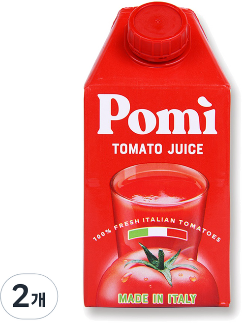 포미 착즙 토마토 주스, 2개, 500ml