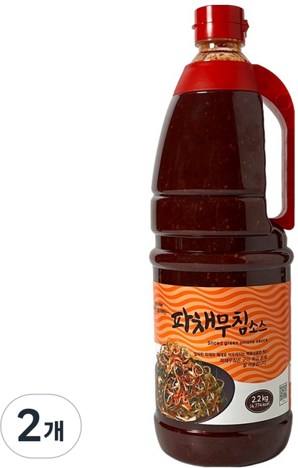 참 파채무침소스, 2.2kg, 2개