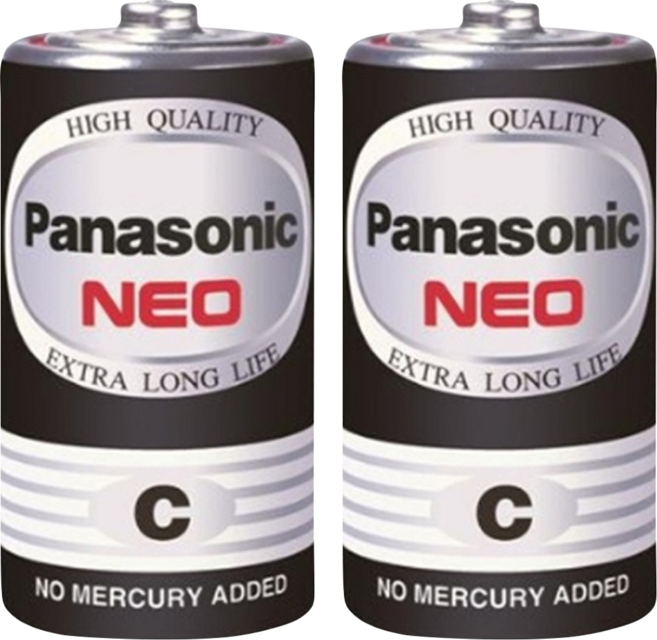 Panasonic 台灣公司貨 錳乾電池 2號, 2顆, 1組