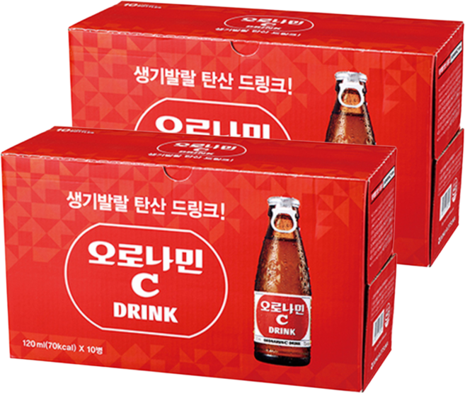 오로나민씨 탄산 드링크, 120ml, 20개
