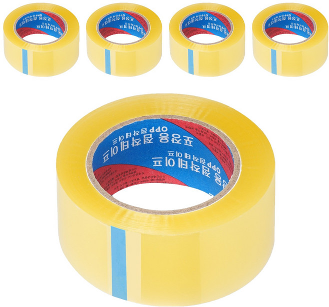 comet 透明封箱膠帶 100m x 4.8cm, 5捲