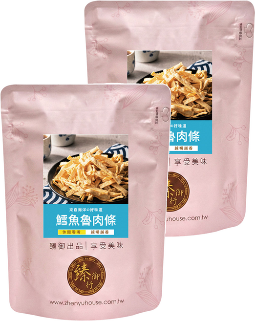 臻御行 鱈魚魯肉條, 200g, 2個